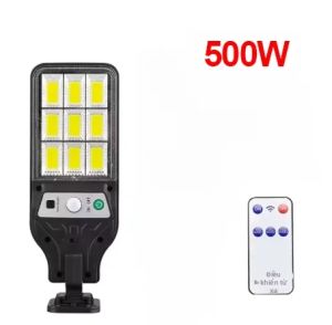 Đèn LED Năng Lượng Mặt Trời Siêu Sáng 6500000LM Chống Nước Ngoài Trời 1000W Cảm Biến Chuyển Động Đèn Đường Sân Vườn Đèn Năng Lượng Mặt Trời Tích Hợp Sẵn Cho Sân Nhà Bãi Đậu Xe