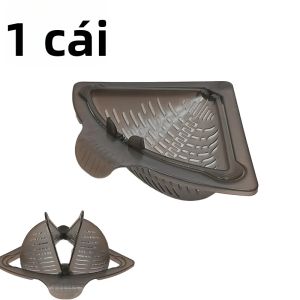 Rổ Lọc Chậu Rửa Hình Tam Giác Từ Tính Giá Để Bọt Biển Khay Đựng Rác Lọc Rác Khay Treo Cho Người Lớn Dùng Để Lọc Rau Củ Quả Trong Nhà Bếp