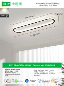 DGY | Modern Minimalist Ultra-thin Long Strip Corridor Balcony Ceiling Light