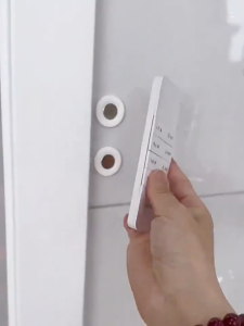 Magnetic Remote Holder Waterproof Adhesive Anti-Lost Hook for Fridge Appliances Storage