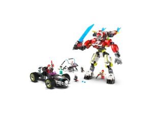 LEGO DREAMZzz 71497 Coopers Tiger Mech & Zeros Hot Rod Car (1006 Pieces)