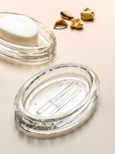 กล่องใสสบู่อะคริลิกแบบเรียบง่าย กล่องใสสบู่ห้องน้ำแบบทำมือ กล่องใสสบู่โรงแรม กล่องใสสบู่สำหรับใช้ในบ้าน กล่องใสสบู่แบบโปร่งใส