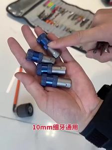 NiuXiang | Bộ Chuyển Đổi Đầu Vặn Nhanh 1/4 Inch Hex Ren M10 Dùng Cho Máy Vặn Vít Và Máy Khoan