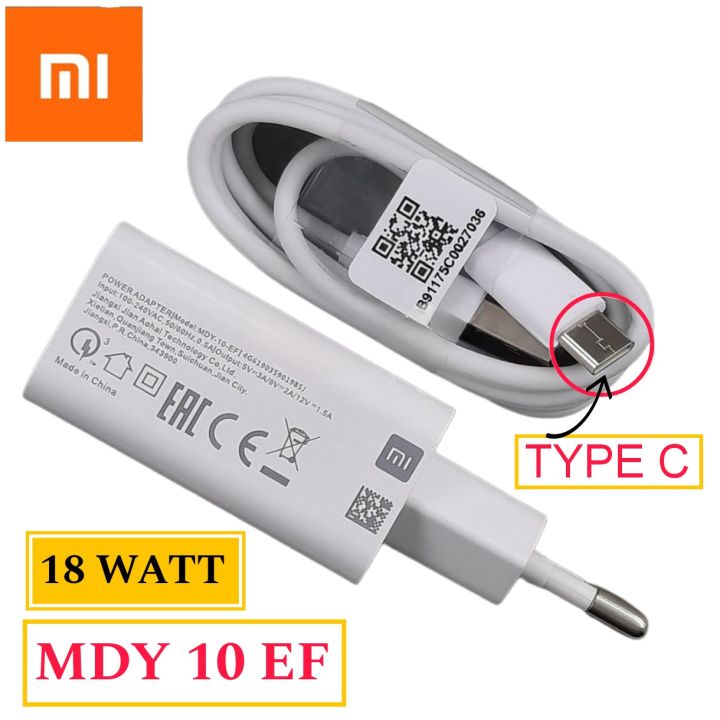 CHARGER XIAOMI REDMI Note 8A 9T 10 10C FAST CHARGING CASAN