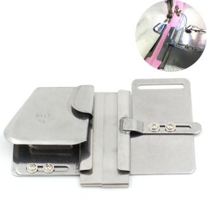 1PC DYLT84 Flat Car Zipper Puller Stainless Steel Width Adjustable Edge Binding And Sewing Industrial Sewing Machine Accessories