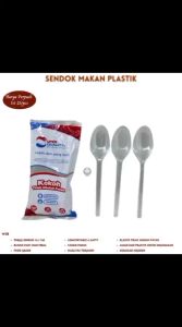 Sendok Makan Bening Sendok Set (Isi 25 Pcs--WSB)