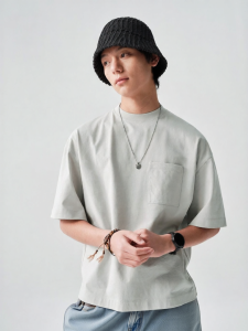 Men Cotton Cooling Short Sleeve T-Shirt
