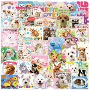 50 Pcs Cute Japanese Animal Graffiti Stickers Waterproof Vinyl Decals for Guitar Notebook Luggage Laptop Phone Case Gift