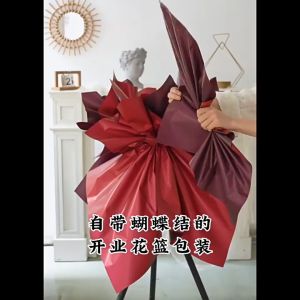 127cm Stand Bunga Tripod Lipat Kayu Untuk Dekorasi