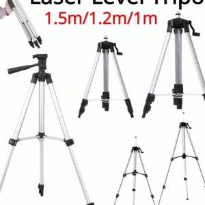 Giá Đỡ Máy Cân Bằng Laser Có Thể Điều Chỉnh Độ Cao 1.2/1.5m Khung Nối Dài Bằng Hợp Kim Nhôm Dùng Cho Đo Lường Và Xây Dựng