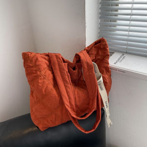 INS กระเป๋าคุณแม่สไตล์เกาหลีกระเป๋าสำหรับแม่และลูกจุได้เยอะกระเป๋าถือมีริบบิ้นกระเป๋าเก็บสัมภาระกระเป๋าจัดระเบียบ