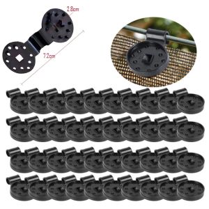1-100Pcs Heavy Duty Shade Cloth ClipsPlastic Grommets for Fix Sunblock Net Mesh CoverGarden Greenhouse Windproof Fabric Clamps