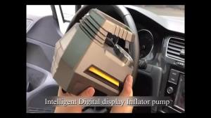 Car Air Compressor Portable Inflatable Pump 12V Automobile Tire Inflator Mini Electric Auto for Travel Boat Air Compressors Tool