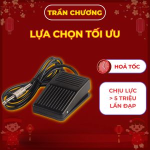 Bàn đạp máy xăm máy may - Nhạy bén bền bỉ dễ sử dụng - Màu đen