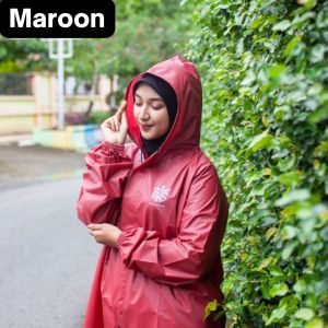 jas hujan pria wanita dewasa kuat dan tebal