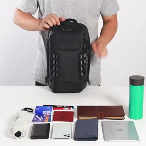 OZUKO Anti-theft Men Sling Bag Waterproof USB Charging Shoulder Messenger Bags Outdoor Chest Pack Fashion Men Sling Bag Multifunction Anti-Theft Chest Pack Waterproof Shoulder Messenger