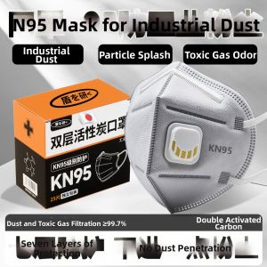 Industrial Dust Mask N95 Breathable Dust Protection Activated Carbon