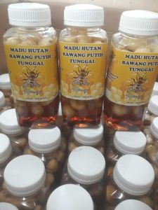 madu hutan bawang putih tunggal 350 gram