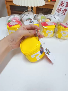 Pouch keychain bag Gantungan Lucu Mini Pouch Motif Super Mario / Dompet Kecil 3D Kartun Karakter Keychain Key Chain Dompet Tas Tempat Koin AirPods Case Anak Cewek Kunci Rumah Motor Mobil Bag Hadiah Gift Souvenir Ultah Ulang Tahun Birthday Gift Kid Toy