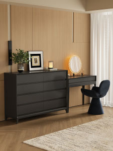 Luxury Minimalist Bedroom Storage Dressing Table
