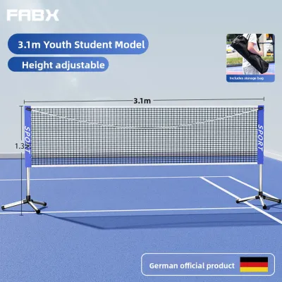 FABX | Portable Standard Indoor Outdoor Moving Badminton Net Stand
