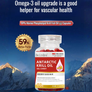 [Regulate Blood Lipids/Dredge Without Worries] Fish Oil Upgraded Omega-3 Antarctic Krill Oil Soft Capsules 原装南极磷虾油