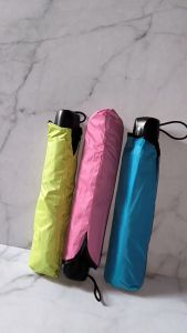 rainbow - BELI 1 GRATIS 1 Payung Lipat 3D BONUS SARUNG PAYUNG Magic Umbrella 3D Payung 3 Dimensi Polos Jika kering Motif jika Basah BUY 1 GET 1 FREE - Warna Acak