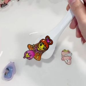 Magical Water Floating Marker Set 8/12Pcs Colors with Spoon || Kids Experiment Toy Floating Marker || Easy / Dry Eraser