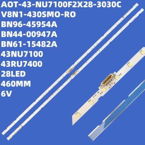 TV Led Backlight for 43" TV AOT 43 NU7100F 2X28 3030C UE43NU7100 UN43NU7100 BN44-00947A UE43NU7120 UE43NU7170 BN96-45954A