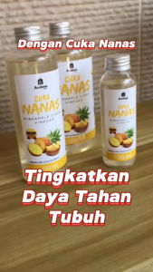 Arabina Cuka Nanas 100% Asli Herbal Diabetes Asam Urat
