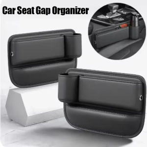 Car Seat Gap Organizer Multifunction Console Crevice Storage Box For Car Seat Gap Filler With Cup Holder Interior Accessories