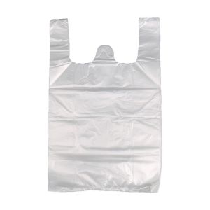 100 Chiếc Trắng Dùng Một Lần Túi Nhựa Mua Sắm Siêu Thị Tạp Hóa Đồ Ăn Mang Đi Bao Bì Thực Phẩm Nhà Bếp Túi Rác Cho Đảng Nhà Di Chuyển