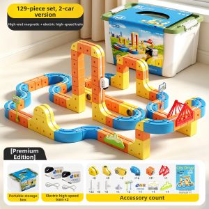 XINGE | Transformable Magnetic Train Blocks Toy