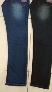 Celana Panjang Jeans Pria Bahan Ngaret Model Pensil Slim Fit