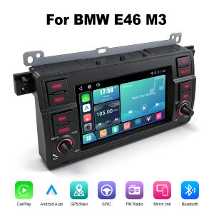ANYFAR | ANYFAR 7 inch Linux IPS Screen for BMW E46 1998-2006 M3 2000-2006 Wireless CarPlay Android Auto Car Stereo