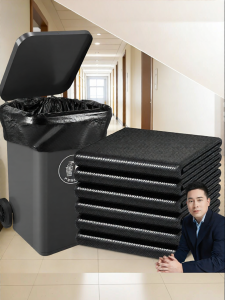 HANSHILIUJIA | Large Heavy Duty Black Garbage Bags 80x100cm