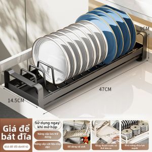 Giá Để Dụng Cụ Bếp Có Khe Thoát Nước