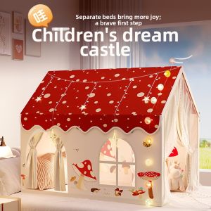 KAIPAQI | Kids Play Tent Toy House Princess Dream Bed Game Space Base