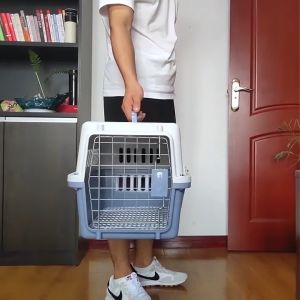 Pet Carrier Travel Cage Cat Dog carrier Cat Carrier Crates Airline Approved Pet Cage Large Capacity