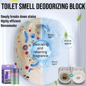 Fresh Scent Toilet Bowl Blue Bubble Toilet Automatic Scale Removal Odor Removal Cleaning Block Toilet Smell Deodorizing Block Toilet Cleaner