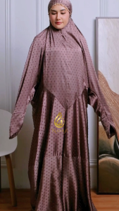 NAFHA - Produk Baru Mukena Terusan Mewah Sutra Silk Arrmanyy Uragiri