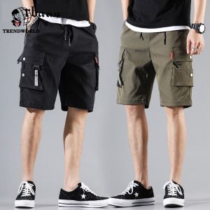 Summer Mens Shorts Loose Multi Casual Pocket Pants Casual Student Short Pants for Men