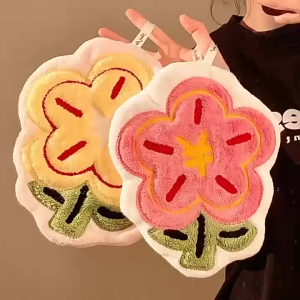 Kain Lap Tangan Gantung Motif Bisa menghabiskan uang Handuk Gantung Kain Bulu Tebal Halus Karakter Lucu Murah Hand Towel