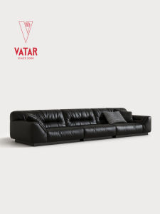 VATAR | Italian Minimalist Leather Sofa