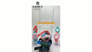 Jam Tangan Digital Sporty Remaja Lasika Kode 802 Water Resistance Free Box