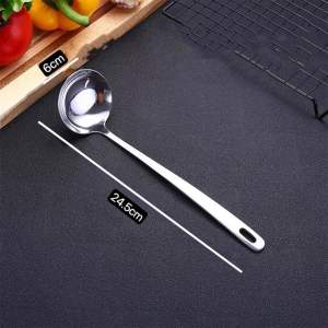 Stainless Steel Pearl Series Steamboat Soup Spoon Colander Spoon Soup Ladle Senduk Tahan Karat Sudu Keluli 火锅不锈钢汤勺漏勺