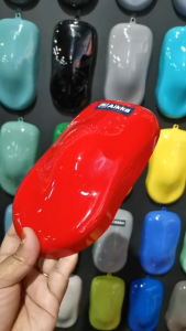 2K Paint 【 DUCATI ANNIVERSARY RED D9001 】Motorcycle Series Motor Paint DIY Cat Motor Merah Aikka