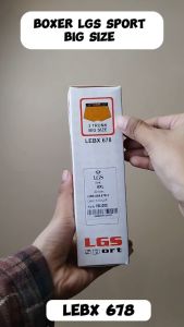 CElana Dalam Boxer Pria BIG SIZE LGS 678 Isi 3Pcs
