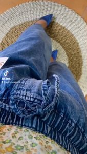 JEANS WASH KULOT PREMIUM RINGAN ELEGANT