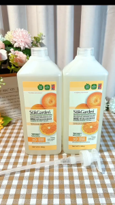 1.28kg Suk Garden Dishwashing Liquid Food Cleaning Dish Wash+Fruits & Vegetable Wash Liquid Household蔬果园家用食品级果蔬洗碗液